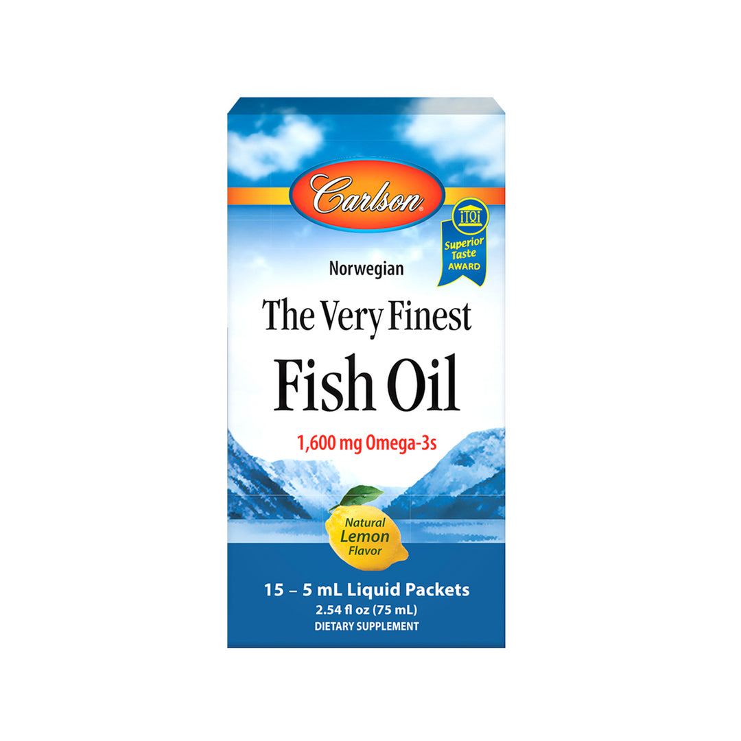 The Very Finest Fish Oil Grab + Go Packs, Box