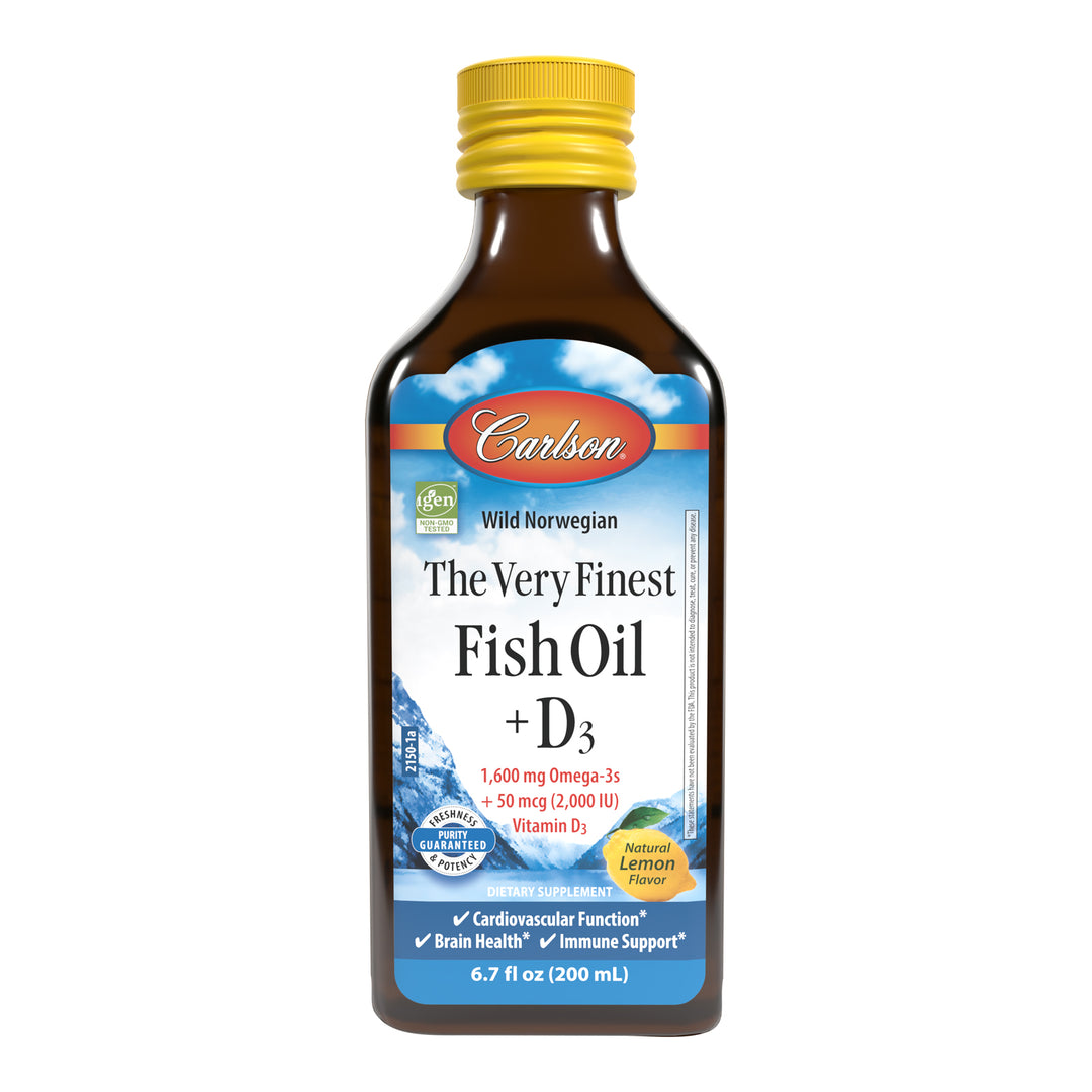 The Very Finest Fish Oil + D3