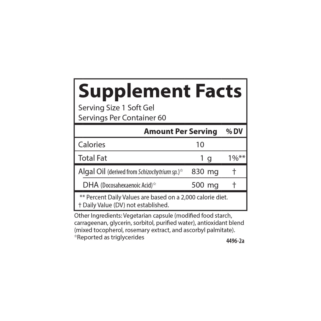Vegetarian Prenatal DHA