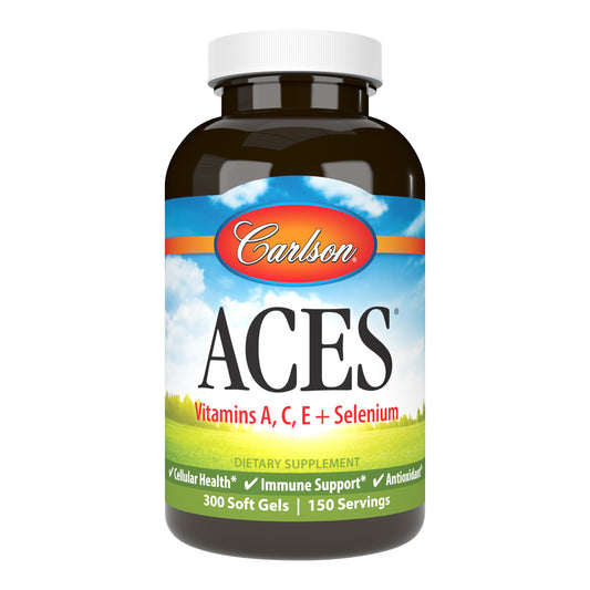 ACE your immune support. Selenium and vitamins A, C, and E are more effective when taken together than individually. sku_4434-UPC