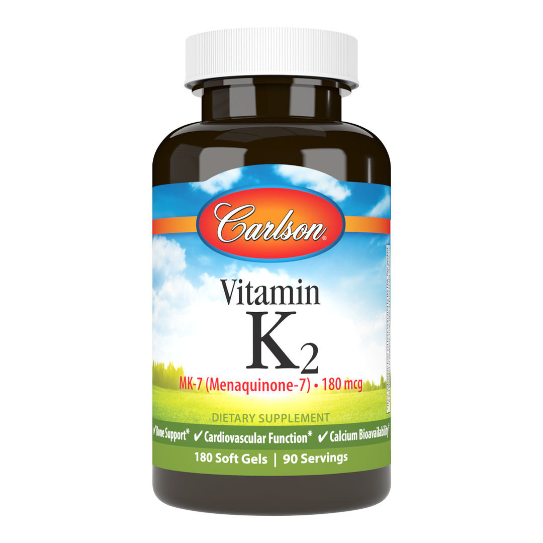 Vitamin K2 as MK-7 180 mcg