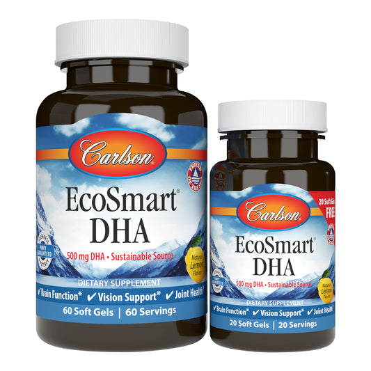 EcoSmart DHA® is an eco-friendly, Friend of the Sea certified product that's made from a highly sustainable species of calamari. sku_1814