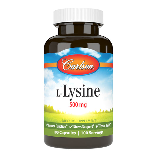L-Lysine is an essential amino acid that supports healthy tissue and muscle development and is important for protein growth. sku_6881-UPC
