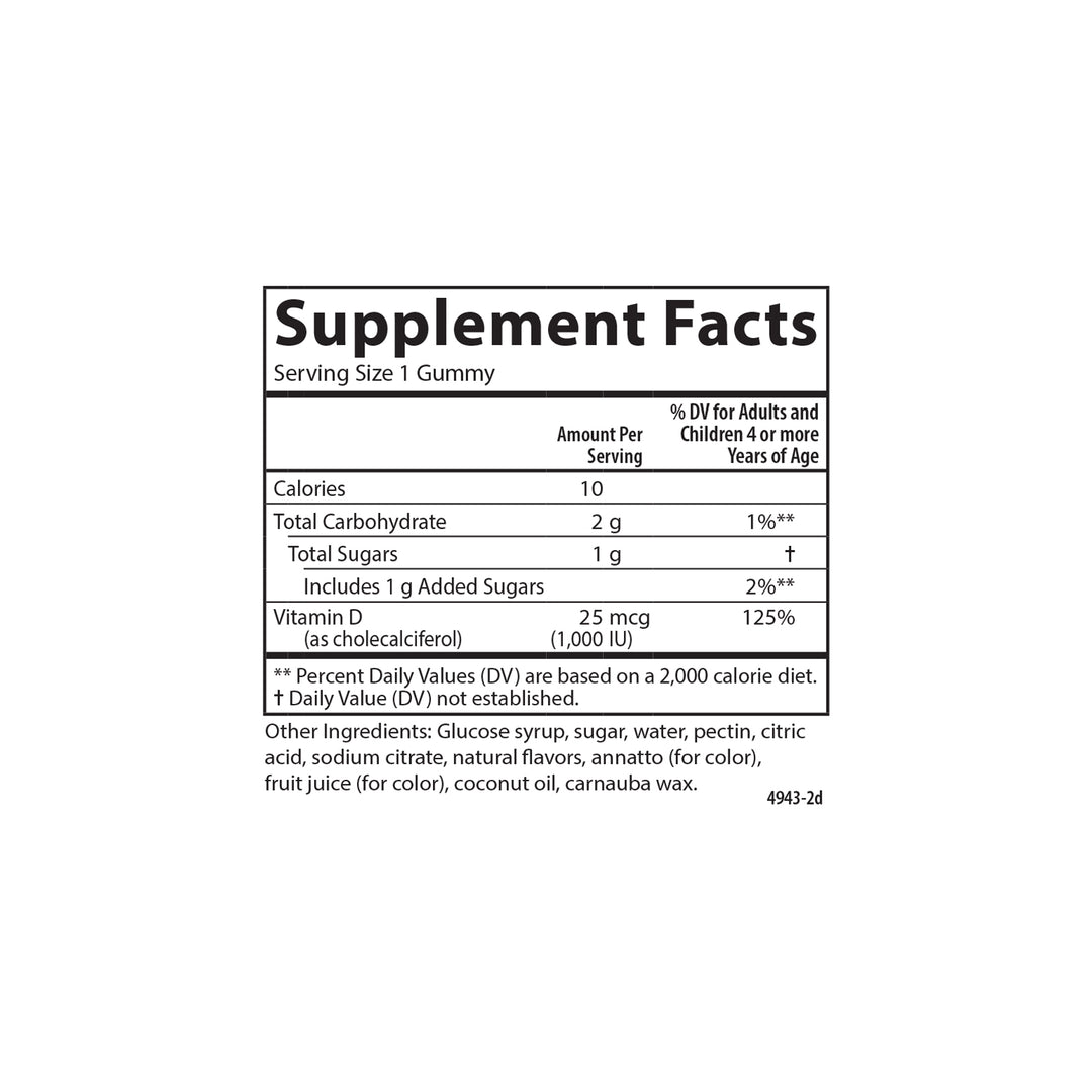 Kid's Vitamin D3 Gummies